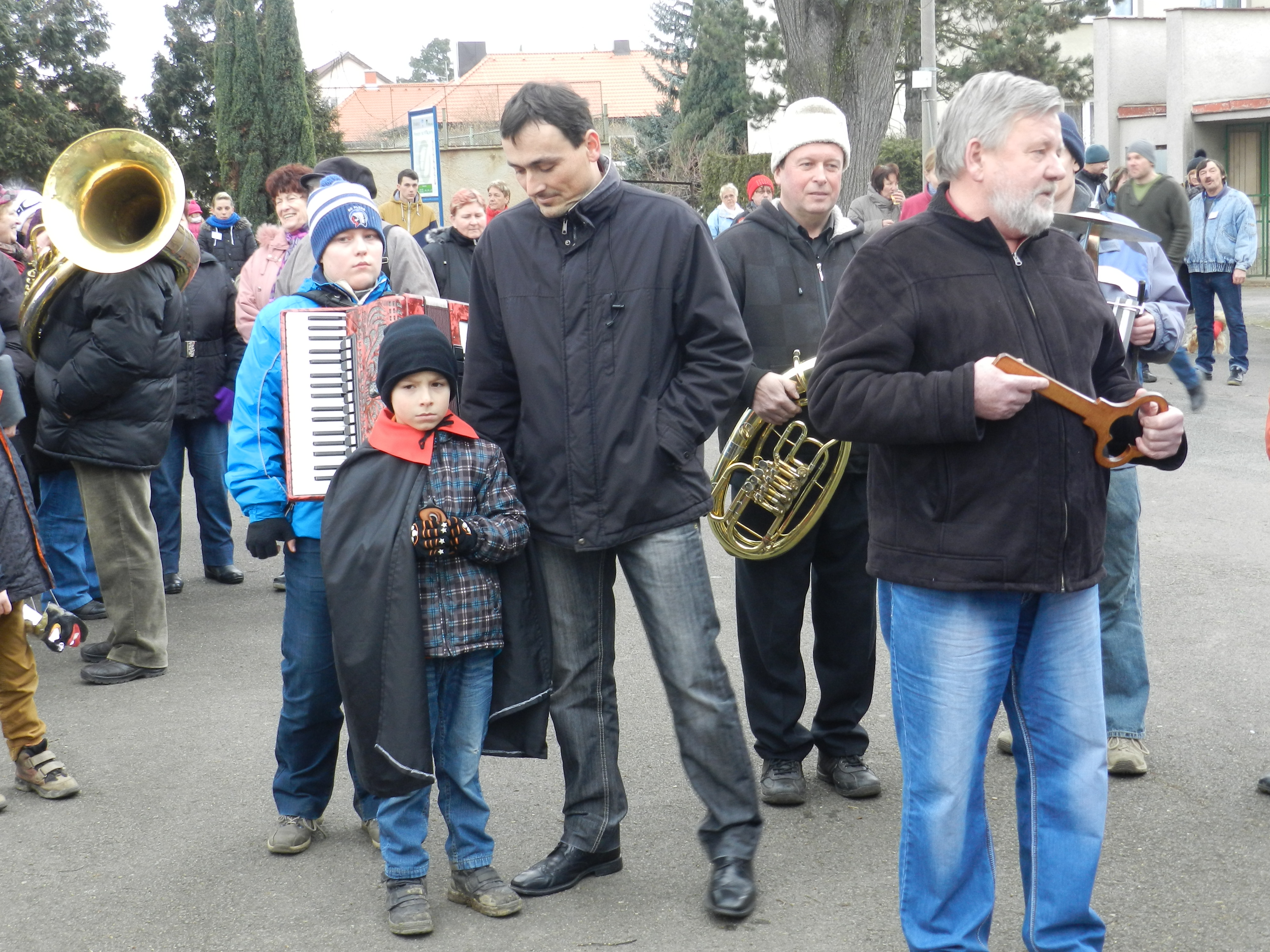 Blovice Maškarní průvod 2015 povolení k průvodu uděleno